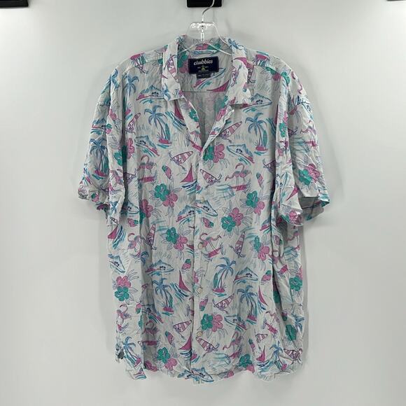 Chubbies Rayon Sunday Shirt Dad Fit - The Year Round Summer - XXL - NWOT - Picture 2 of 5